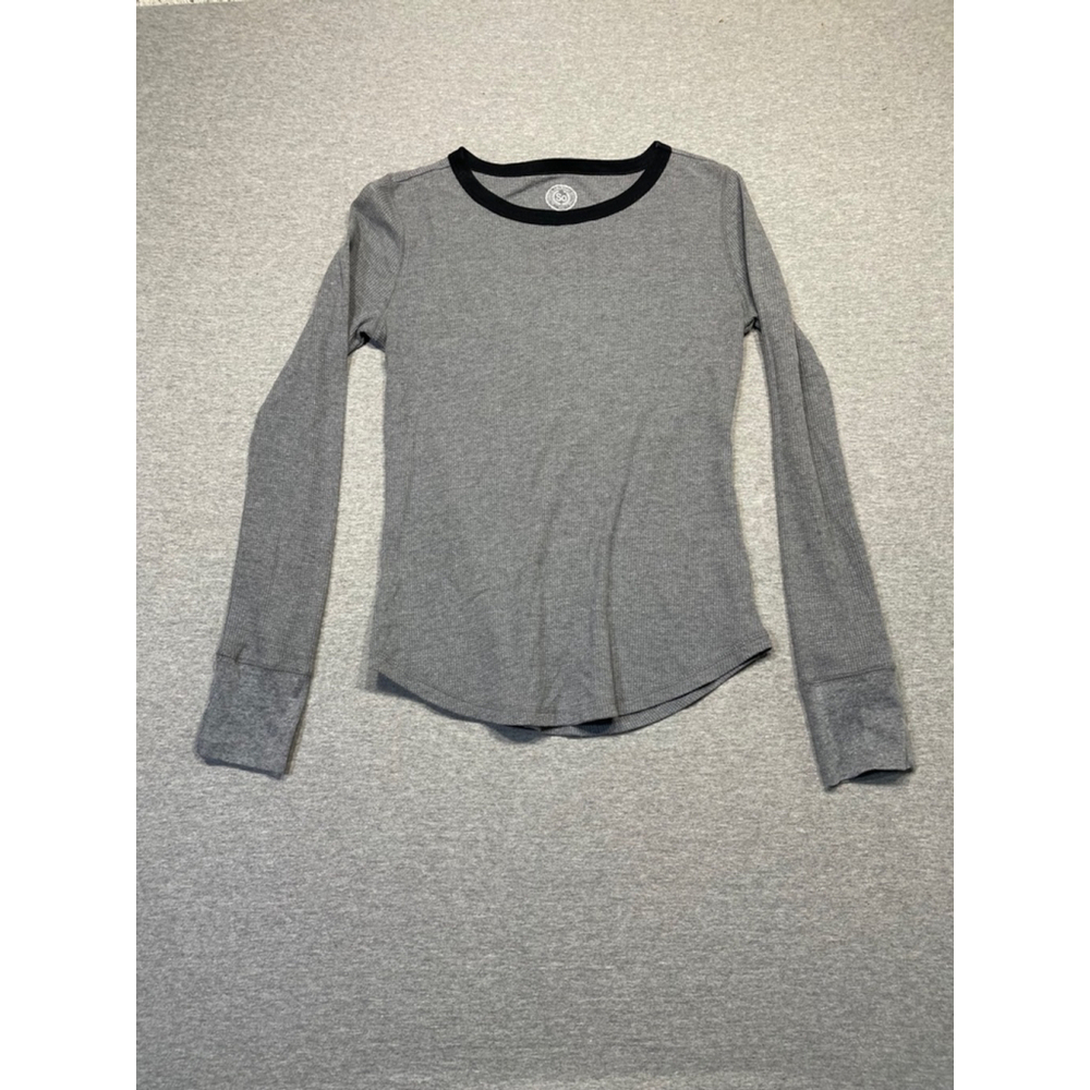Women's So Long Sleeve Shirt Gray Large